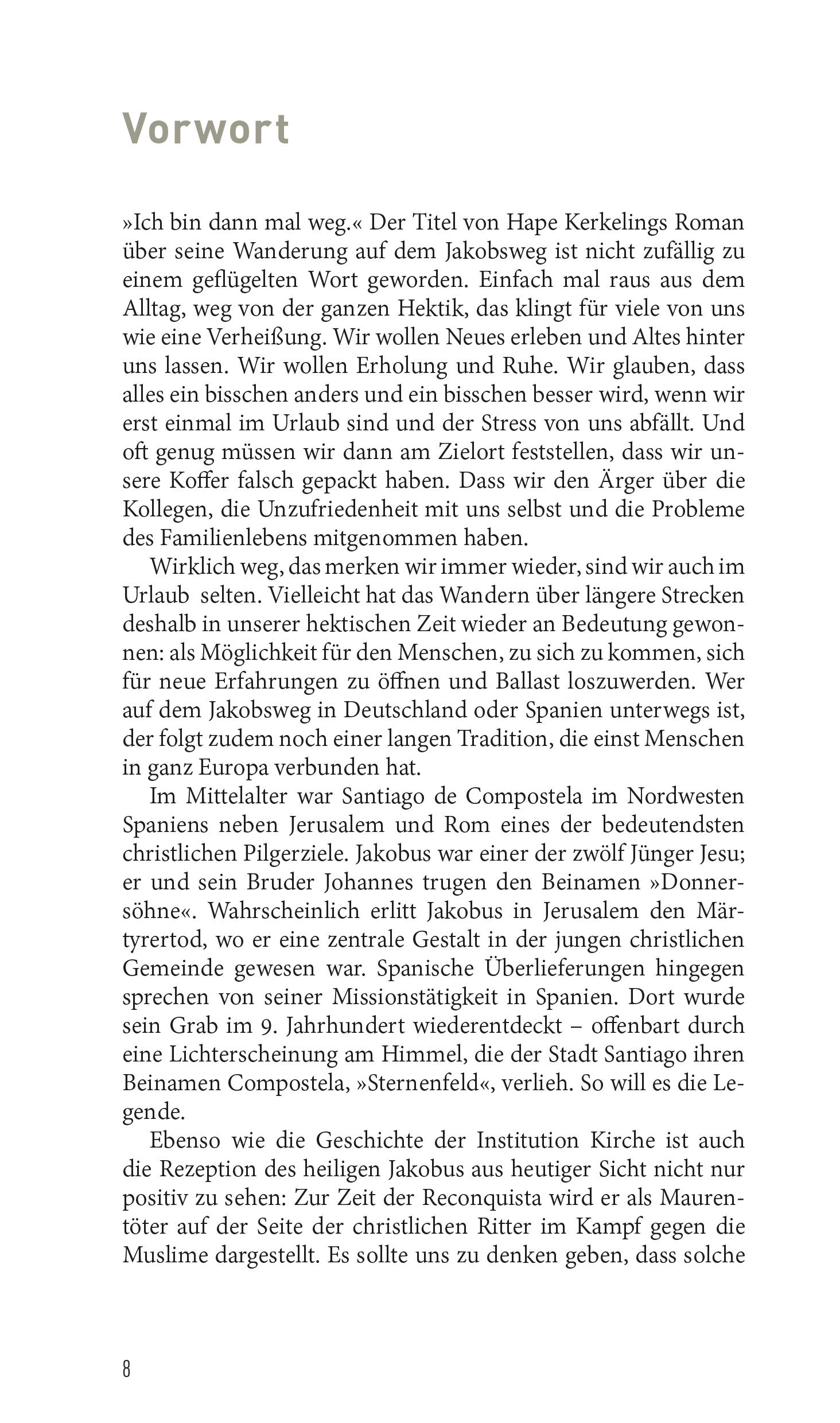 Beispielinhalt (Bild) Jakobswege in Franken 2