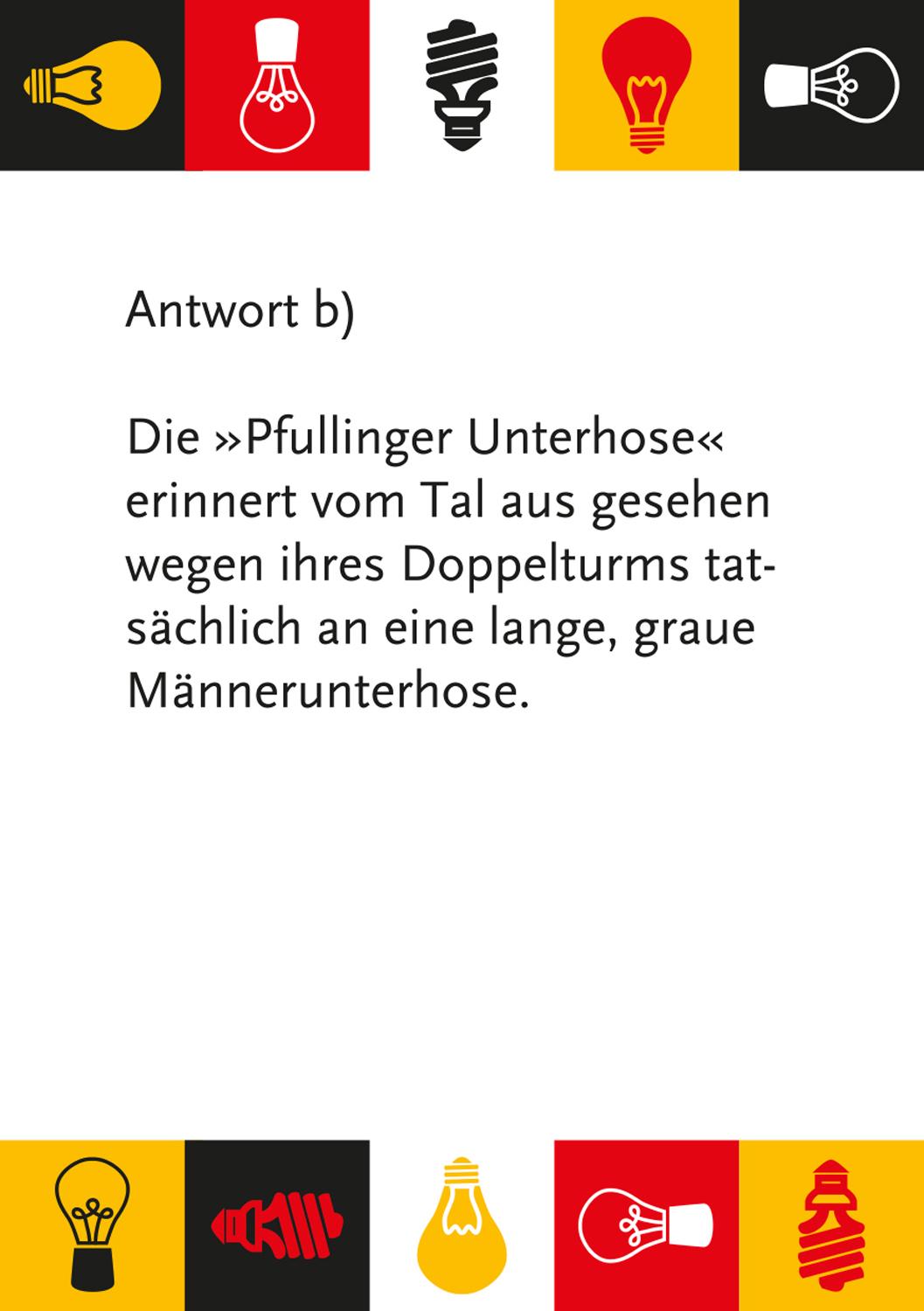 Beispielinhalt (Bild) Unnützes Wissen Schwaben
