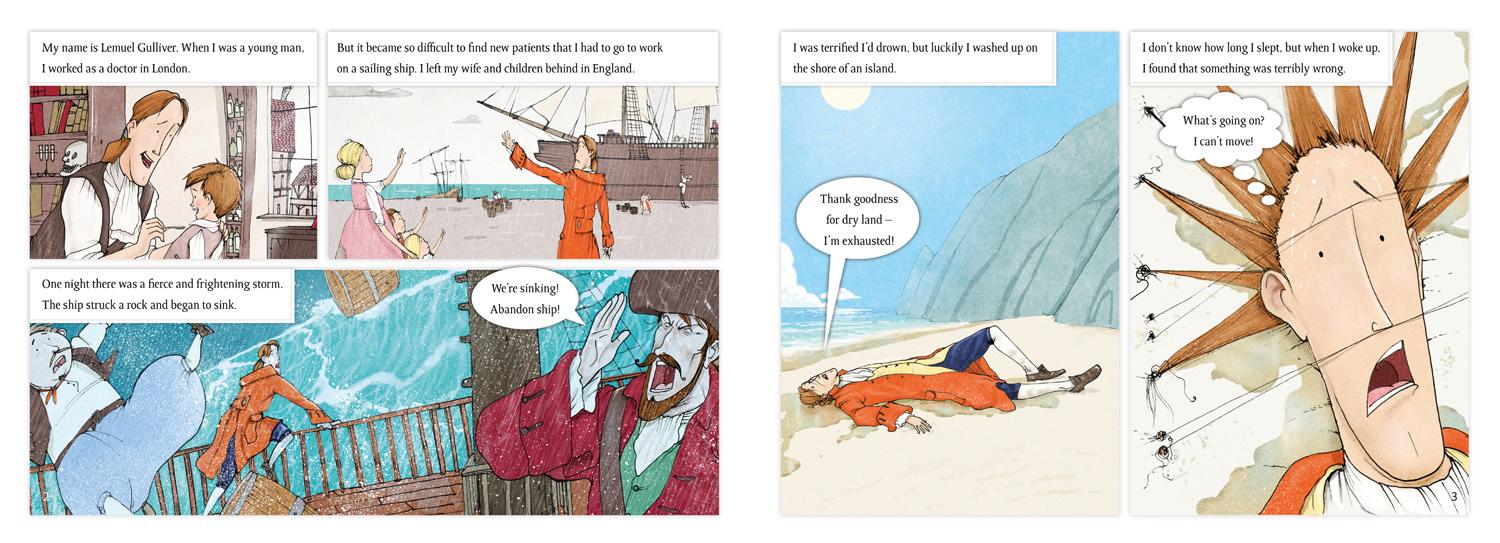 Beispielinhalt (Bild) Gulliver's Travels