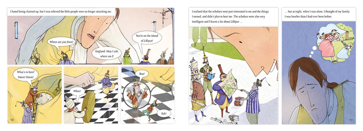 Beispielinhalt (Bild) Gulliver's Travels