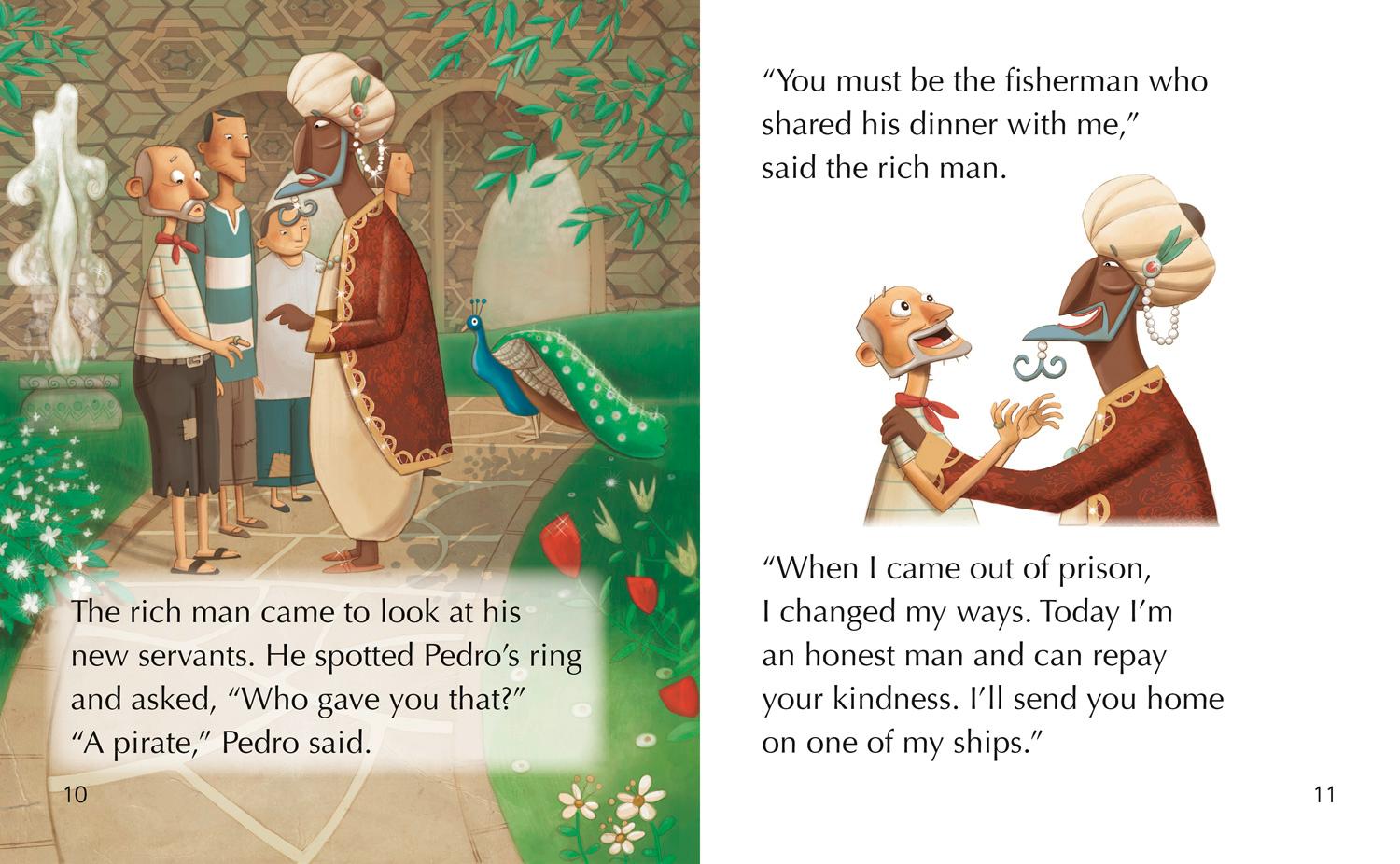 Beispielinhalt (Bild) Dinner with a Pirate