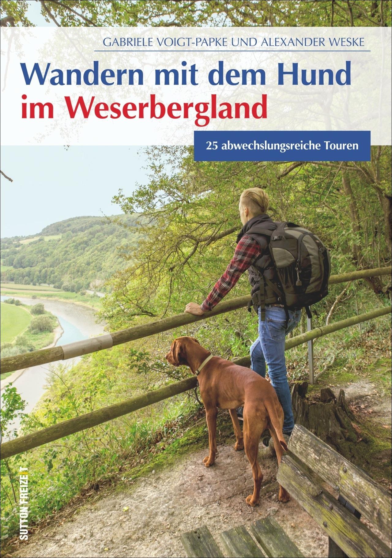 Vorderes Coverbild Wandern mit dem Hund im Weserbergland