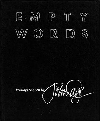 Vorderes Coverbild Empty Words