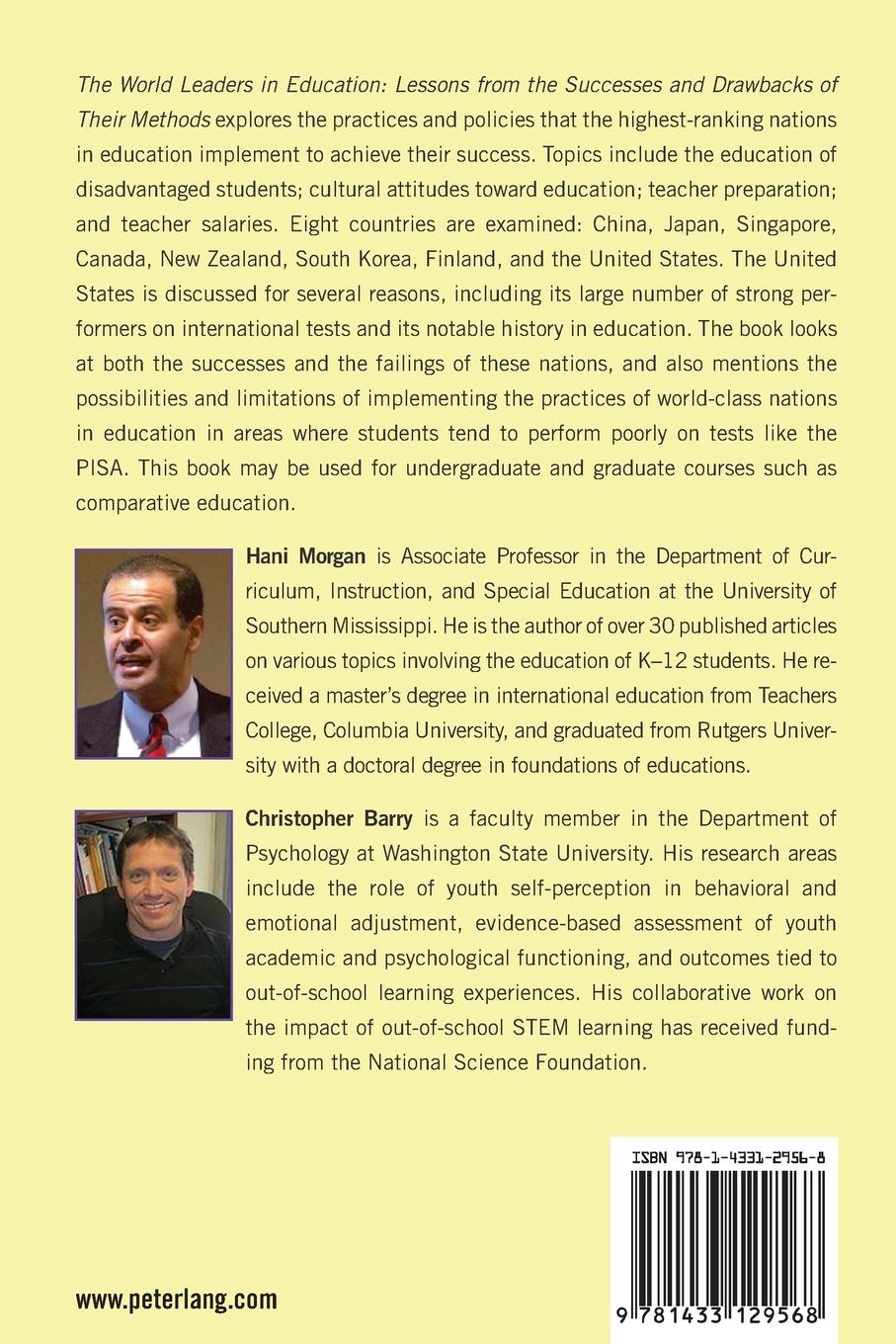 Rückseitencover The World Leaders in Education