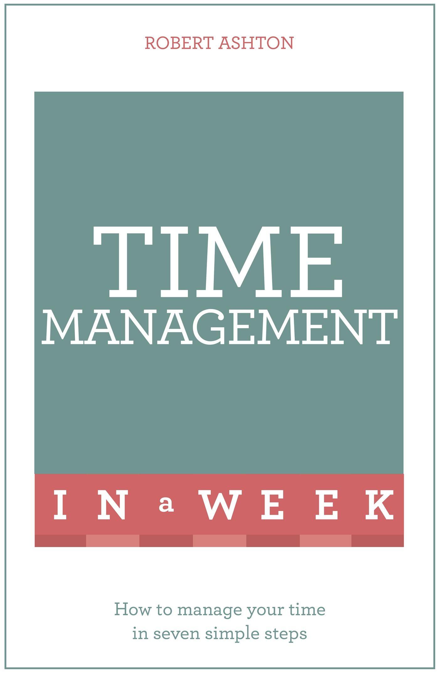 Vorderes Coverbild Time Management In A Week