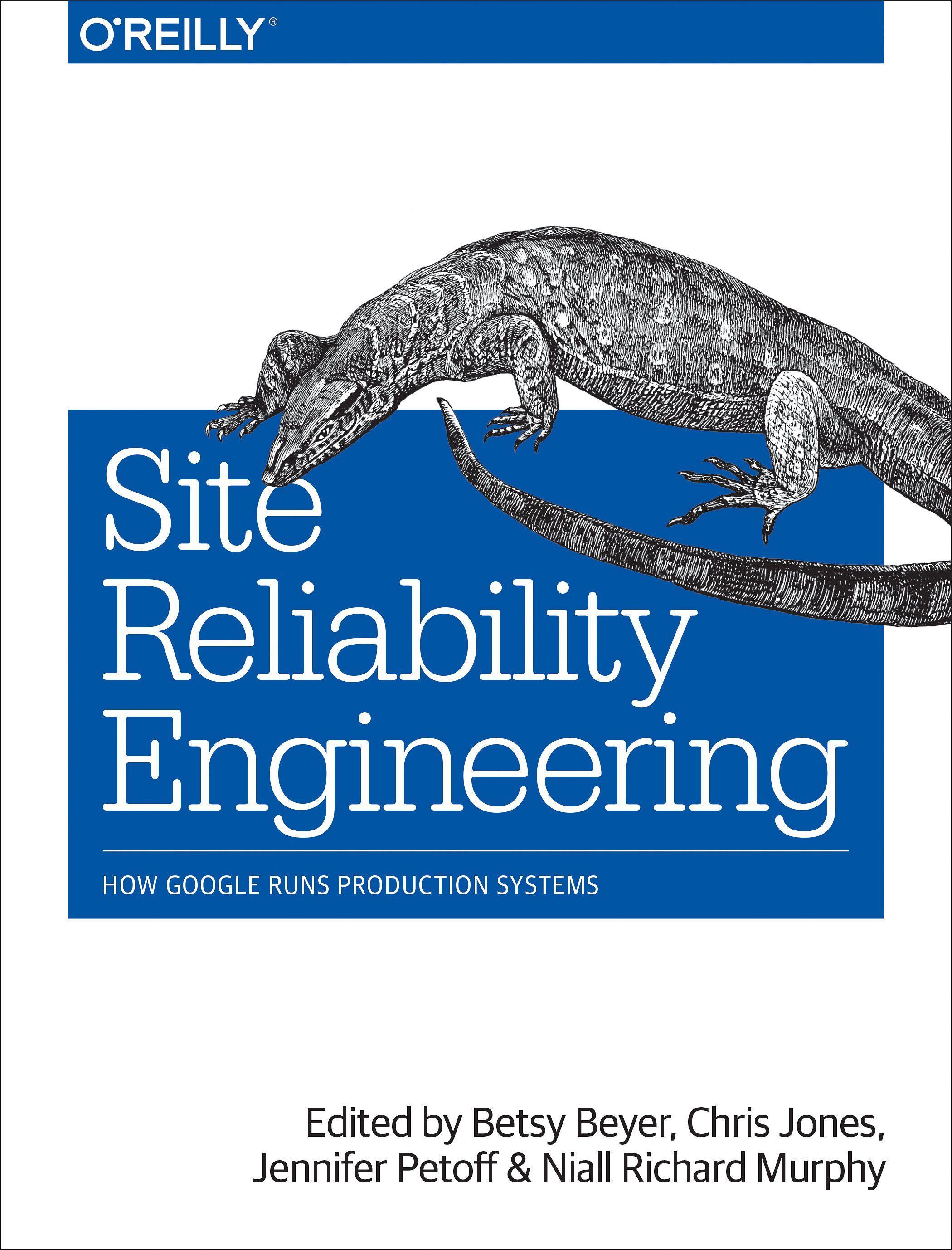 Vorderes Coverbild Site Reliability Engineering