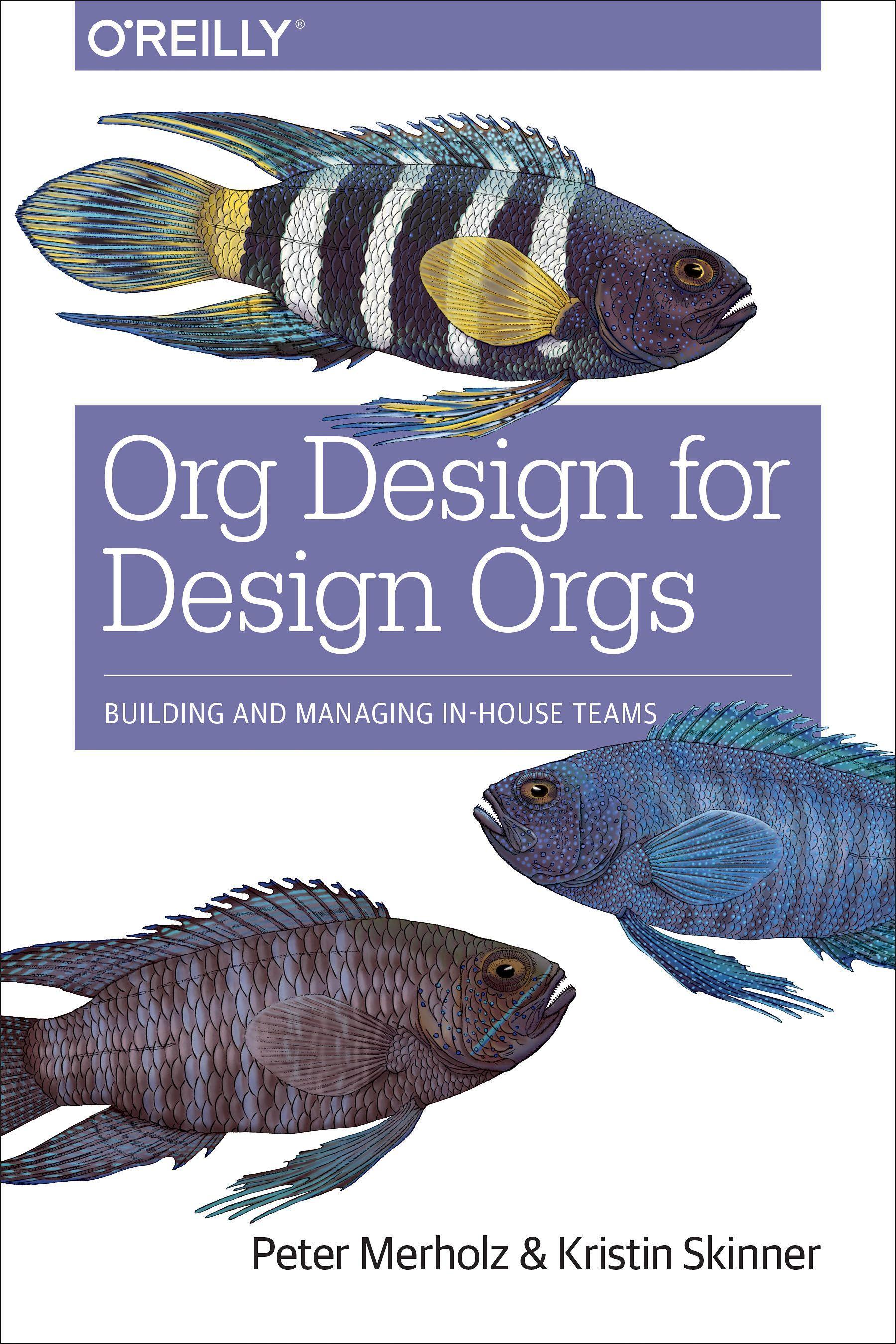Vorderes Coverbild Org Design for Design Orgs