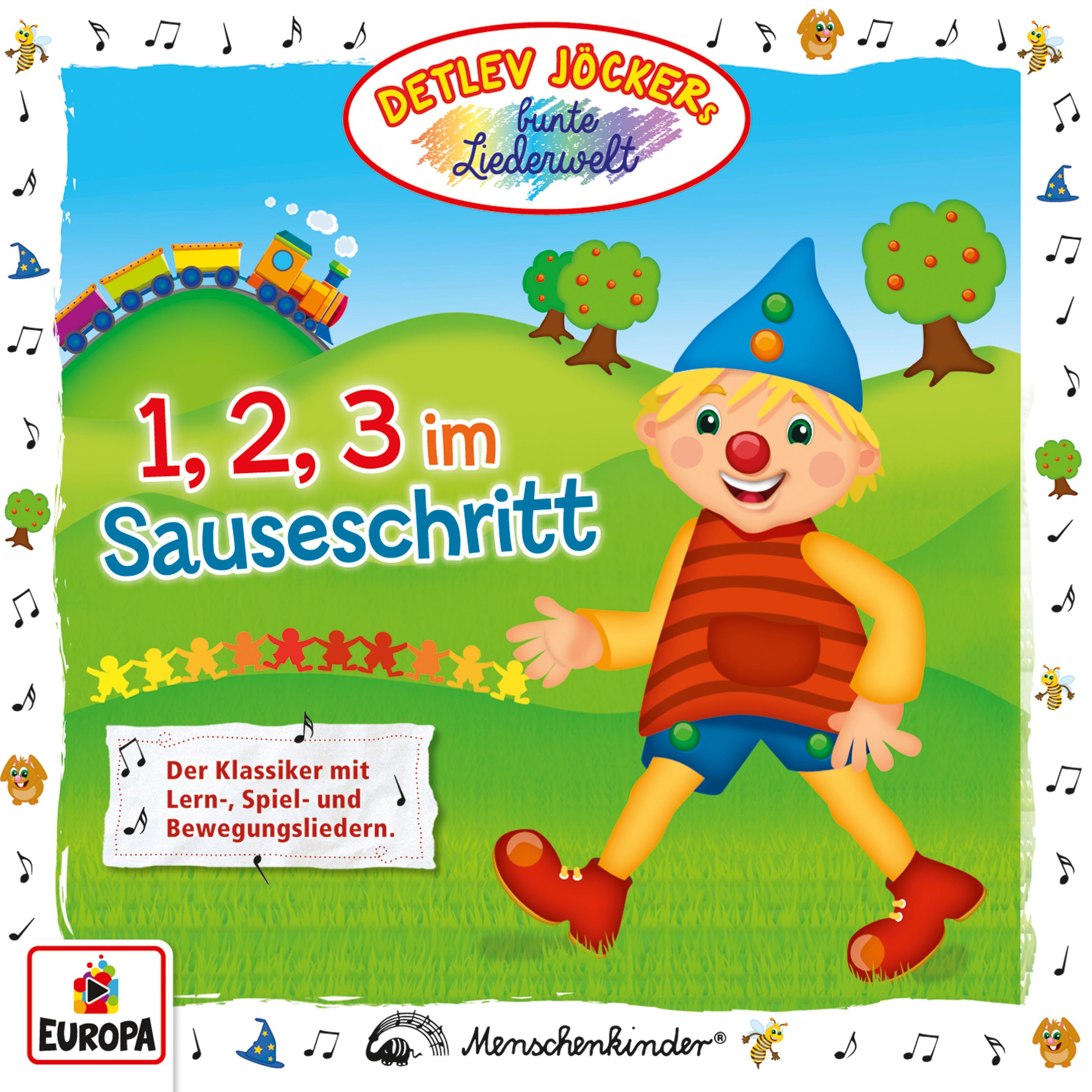 Vorderes Coverbild 1,2,3 im Sauseschritt