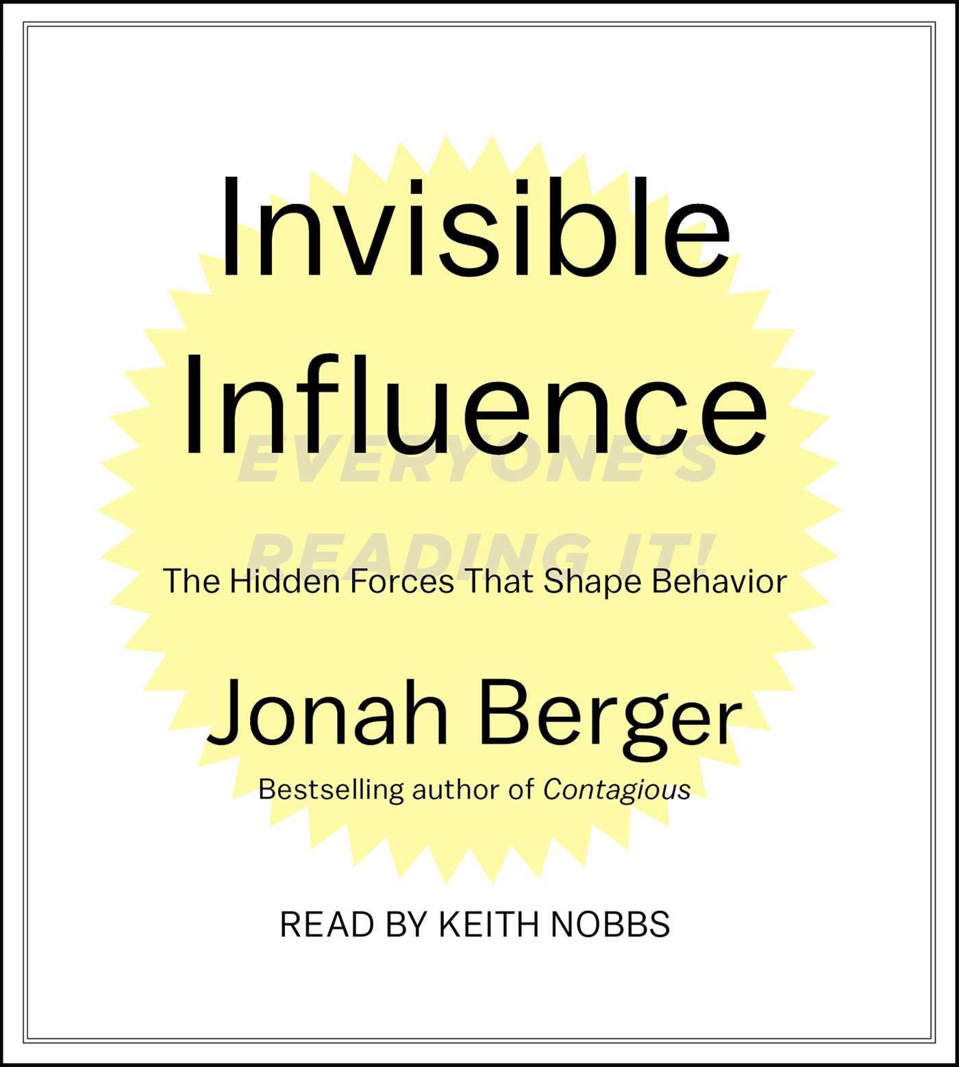 Vorderes Coverbild Invisible Influence: The Hidden Forces That Shape Behavior