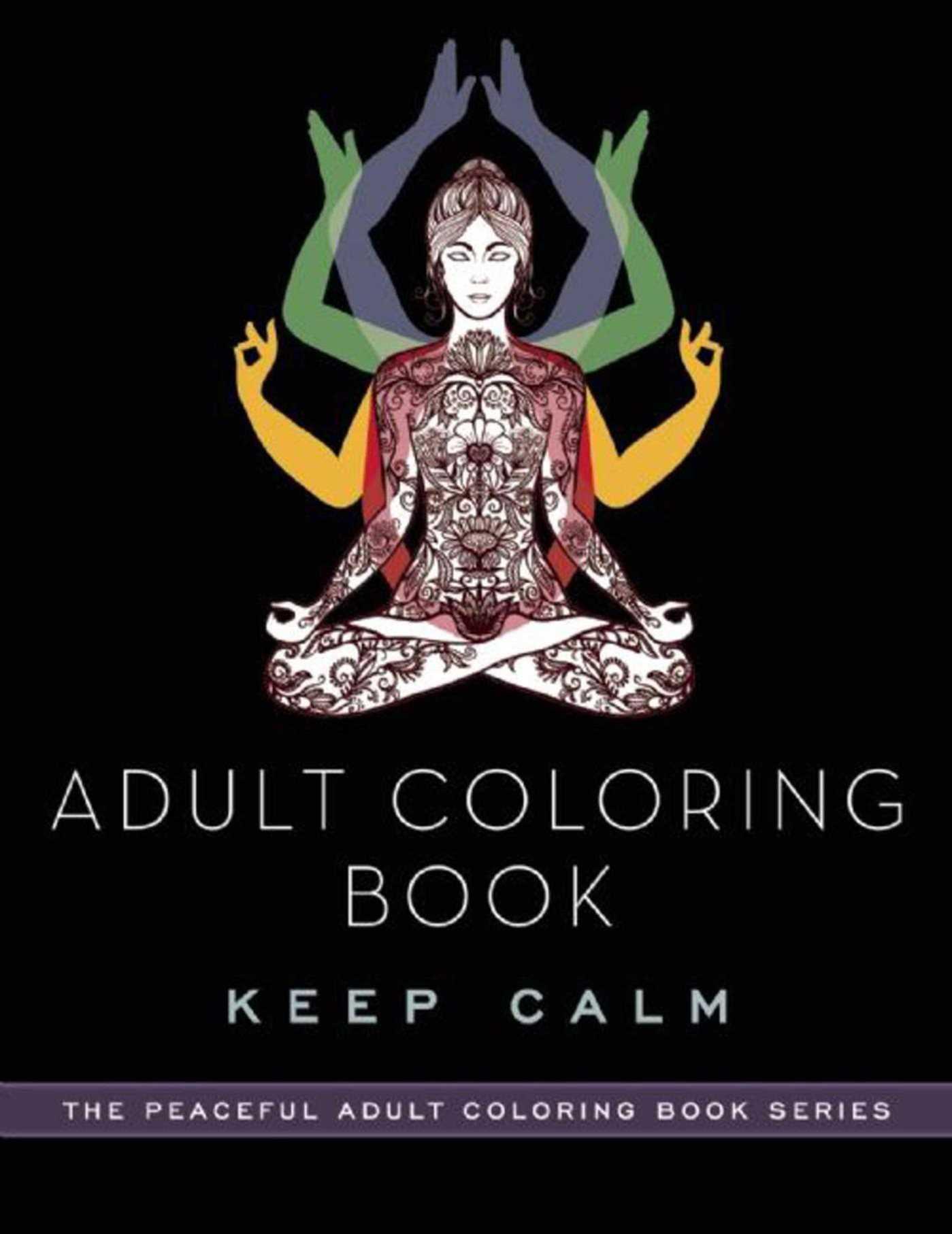 Vorderes Coverbild Adult Coloring Book: Keep Calm