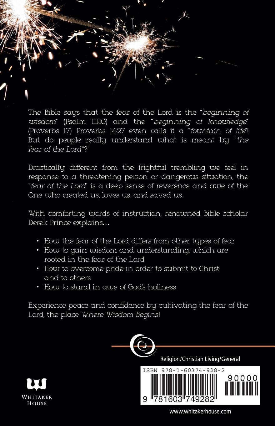 Rückseitencover Where Wisdom Begins