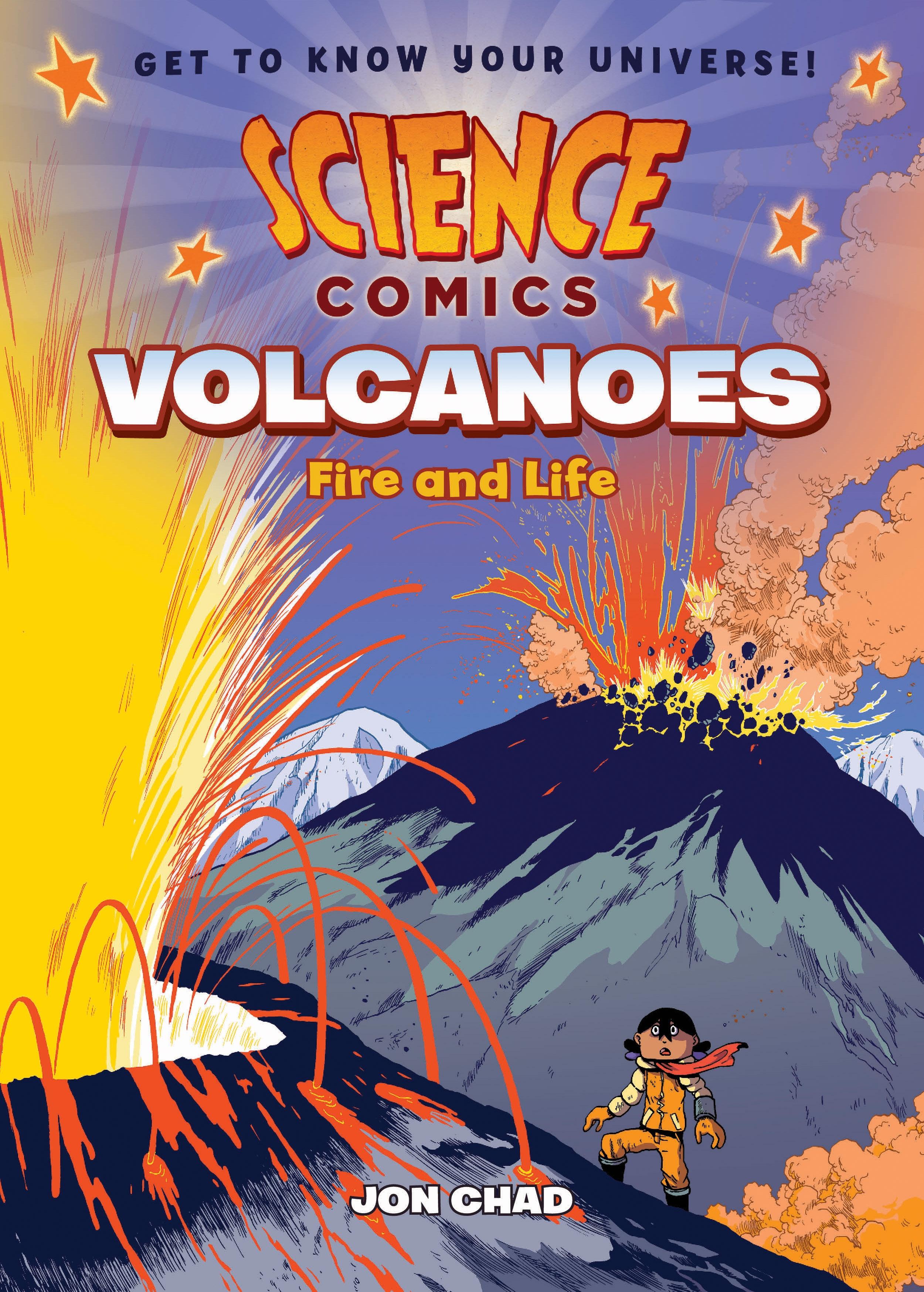 Vorderes Coverbild Science Comics: Volcanoes