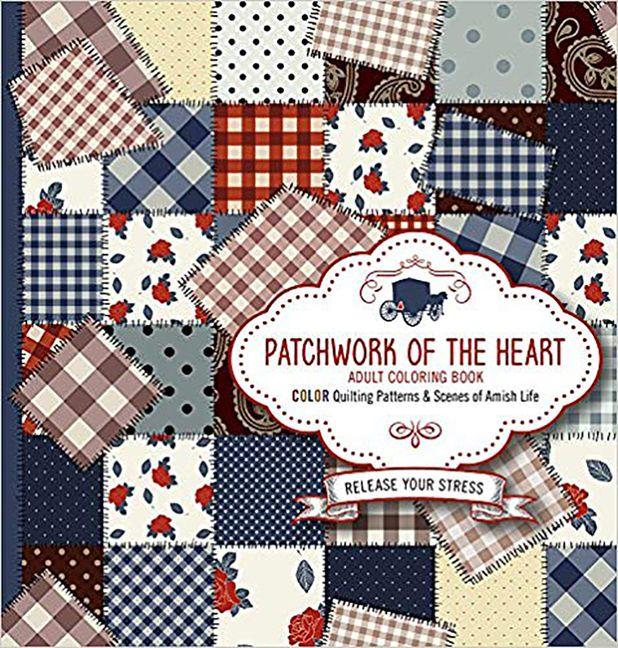 Vorderes Coverbild Patchwork of the Heart Adult Coloring Book