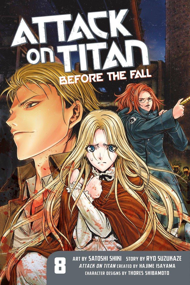 Vorderes Coverbild Attack on Titan: Before the Fall, Volume 8