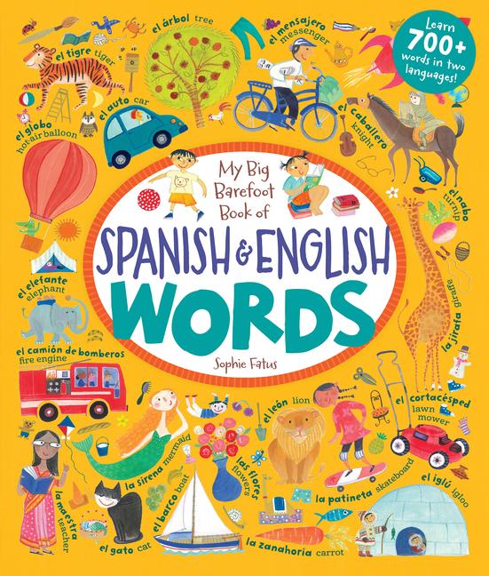 Vorderes Coverbild My Big Barefoot Book of Spanish & English Words