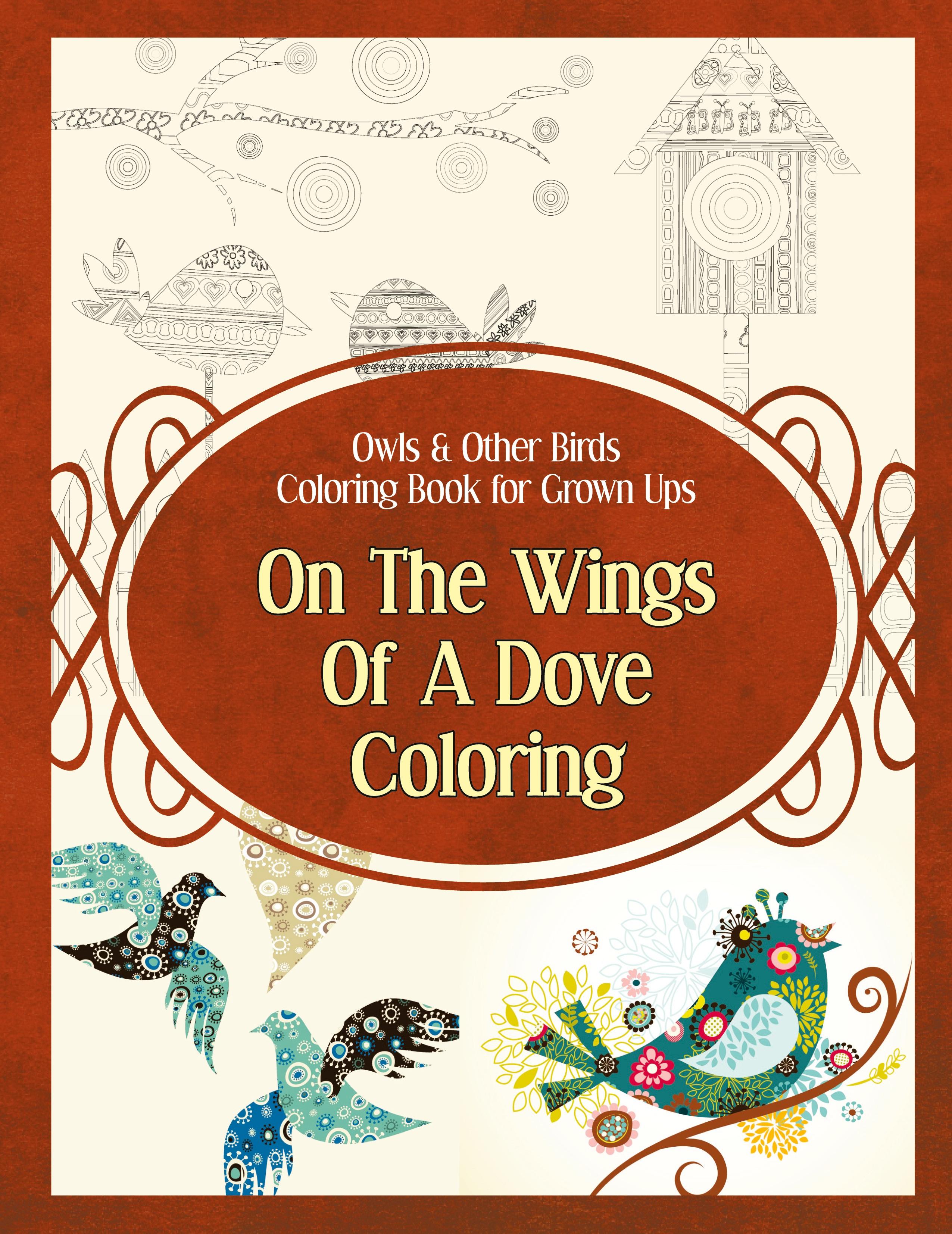 Vorderes Coverbild Owls & Other Birds Coloring Book for Grown Ups