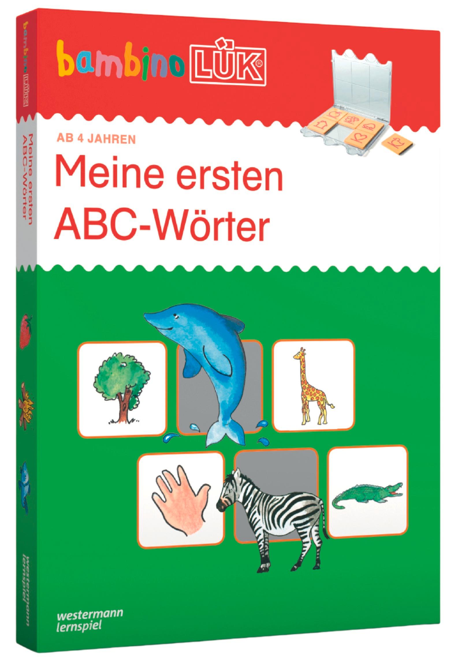 Vorderes Coverbild bambinoLÜK-Set. Meine ABC-Wörter