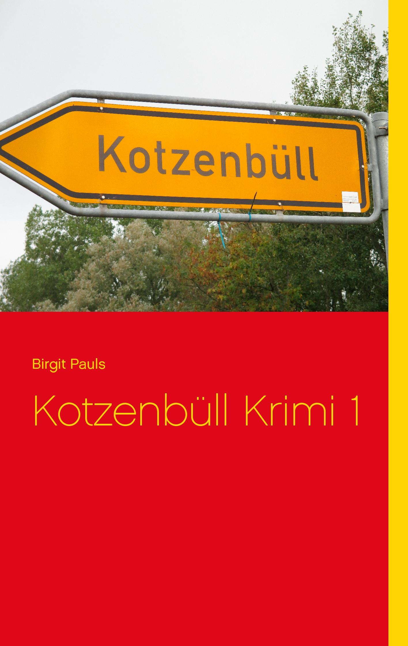 Vorderes Coverbild Kotzenbüll Krimi 1