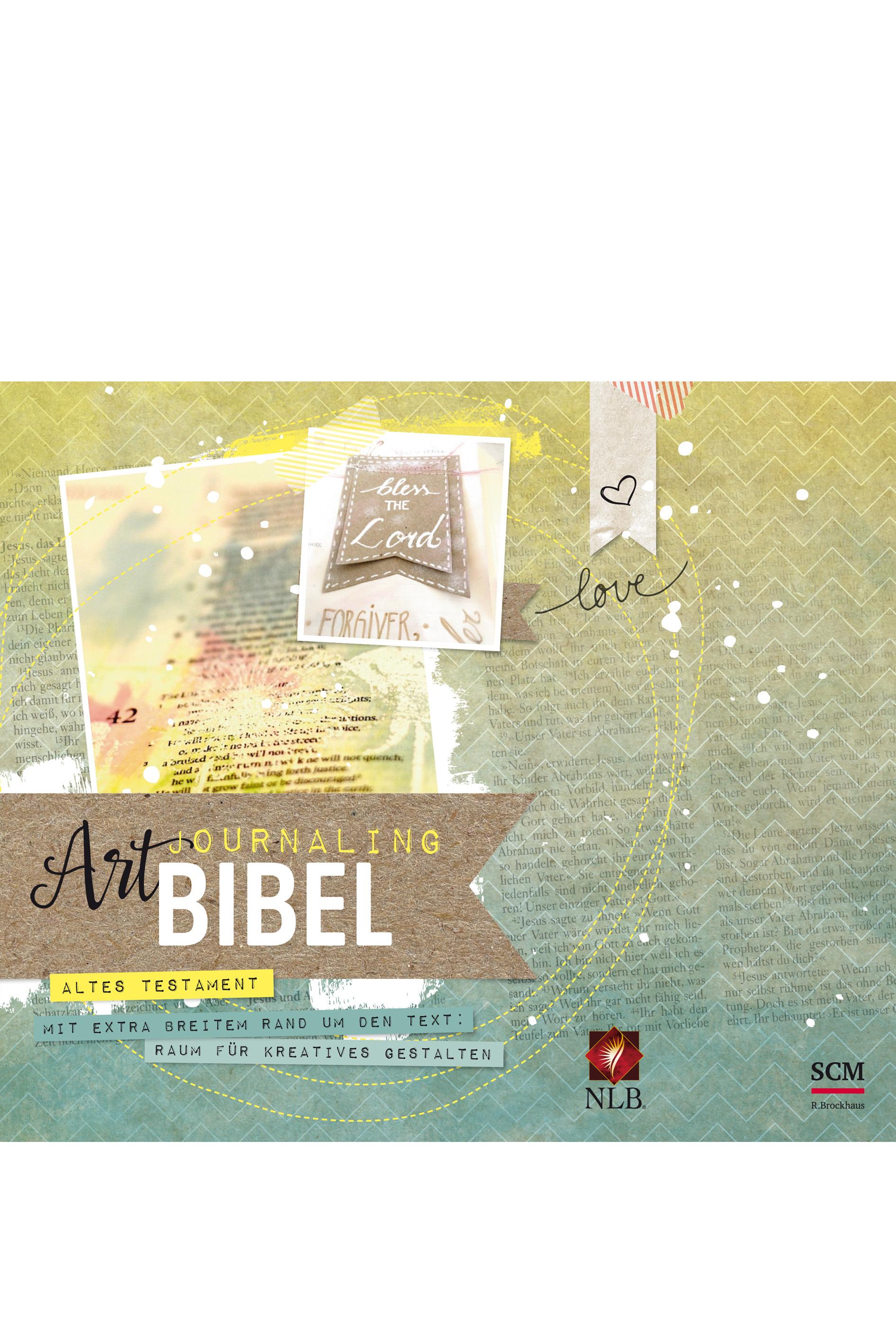 Vorderes Coverbild NLB Art Journaling Bibel Altes Testament