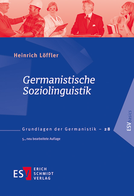Vorderes Coverbild Germanistische Soziolinguistik