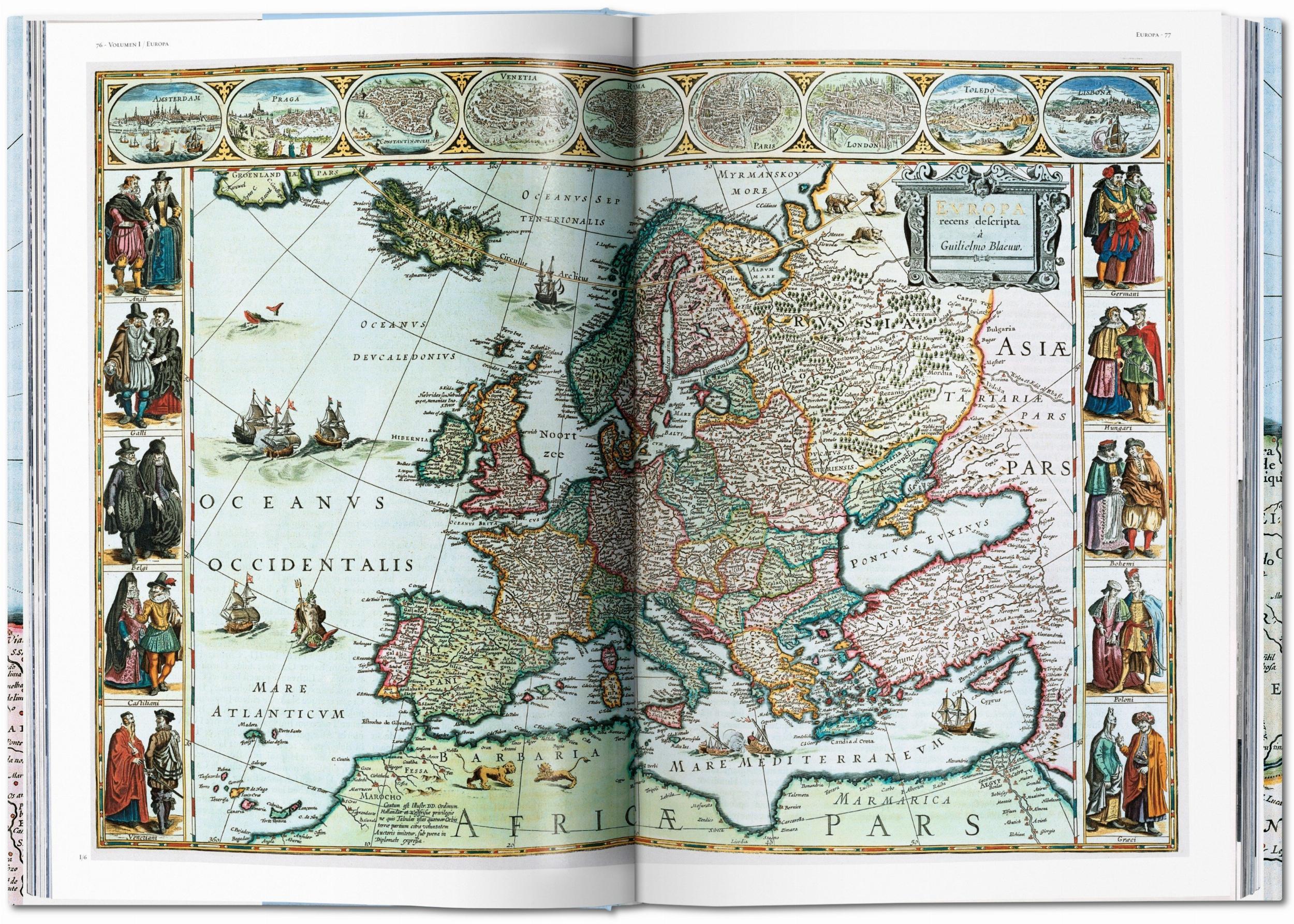 Beispielinhalt (Bild) Joan Blaeu. Atlas Maior of 1665