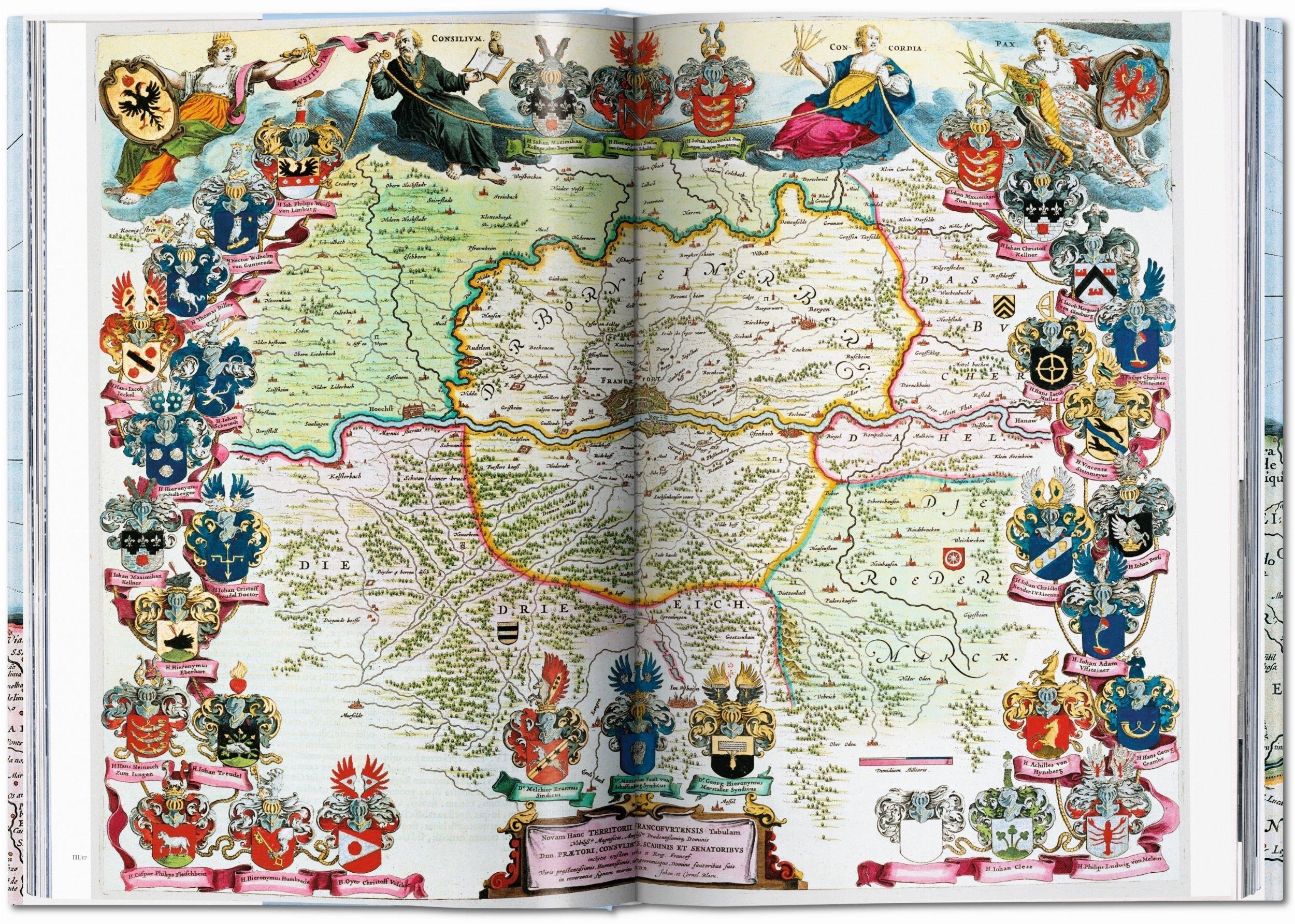 Beispielinhalt (Bild) Joan Blaeu. Atlas Maior of 1665