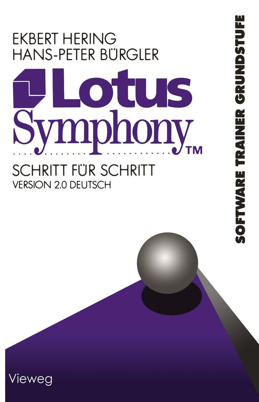 Vorderes Coverbild Lotus Symphony Schritt für Schritt