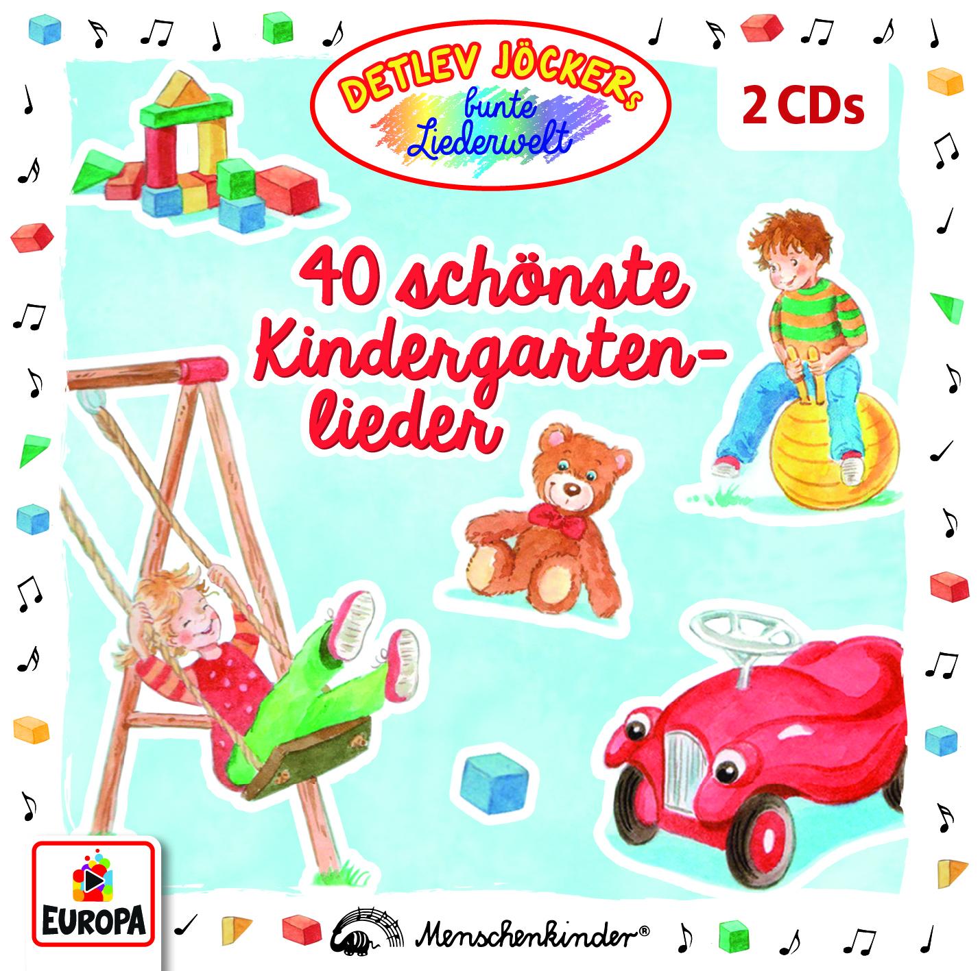 Vorderes Coverbild 40 schönste Kindergartenlieder