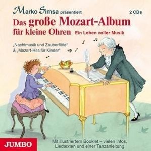 Vorderes Coverbild Das Grosse Mozart-Album Für Kleine Ohren.