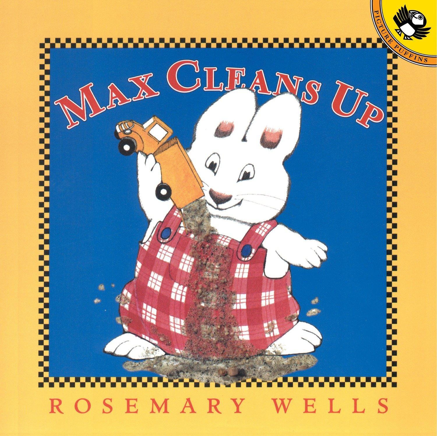 Vorderes Coverbild Max Cleans Up