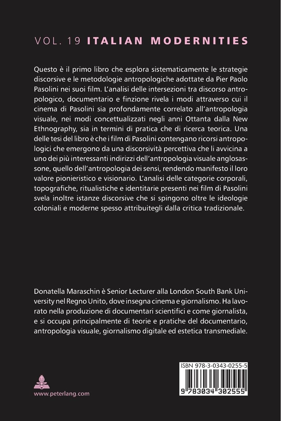 Rückseitencover Pasolini