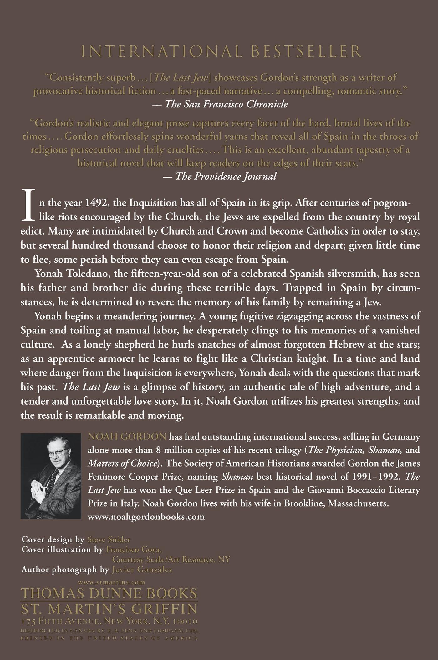 Rückseitencover Last Jew