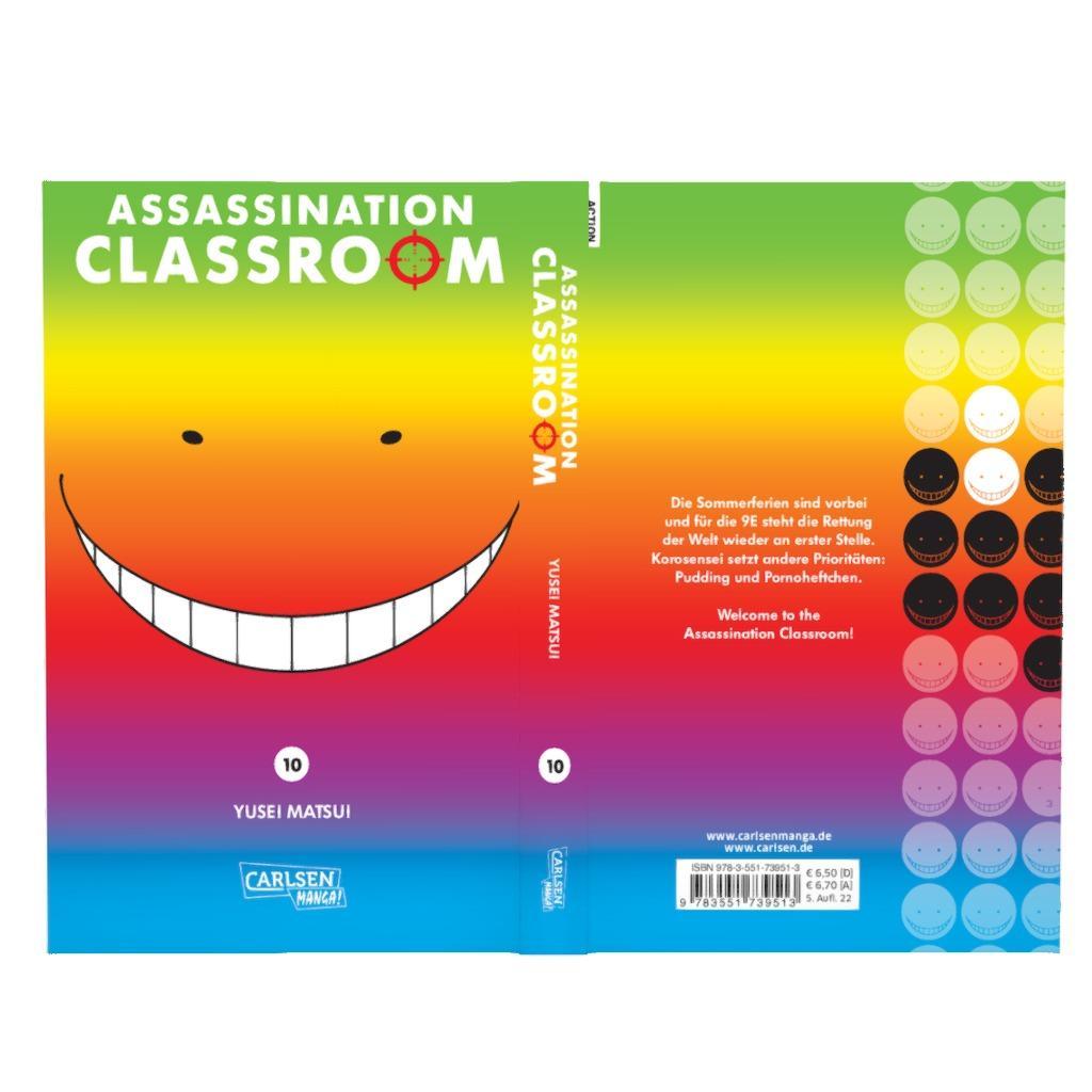 Beispielinhalt (Bild) Assassination Classroom 10