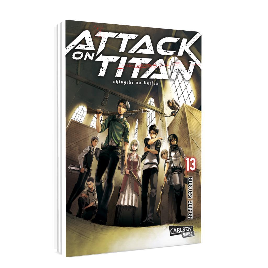 Beispielinhalt (Bild) Attack on Titan 13