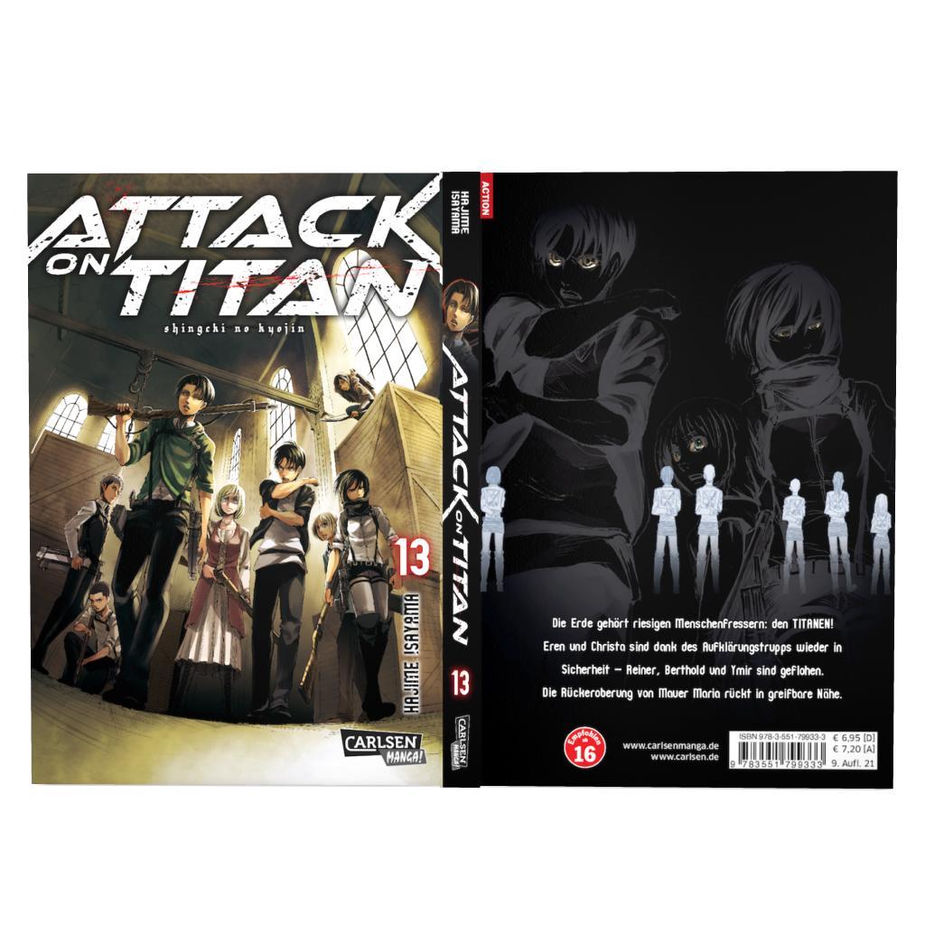 Beispielinhalt (Bild) Attack on Titan 13