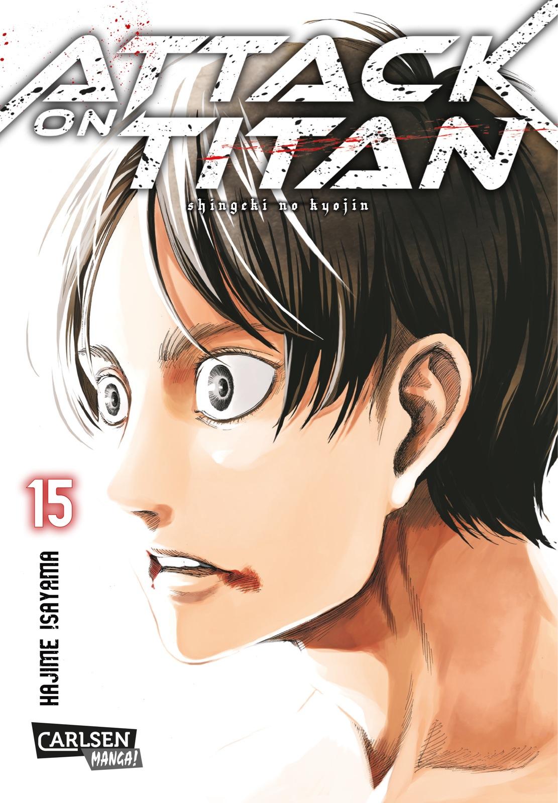 Vorderes Coverbild Attack on Titan 15