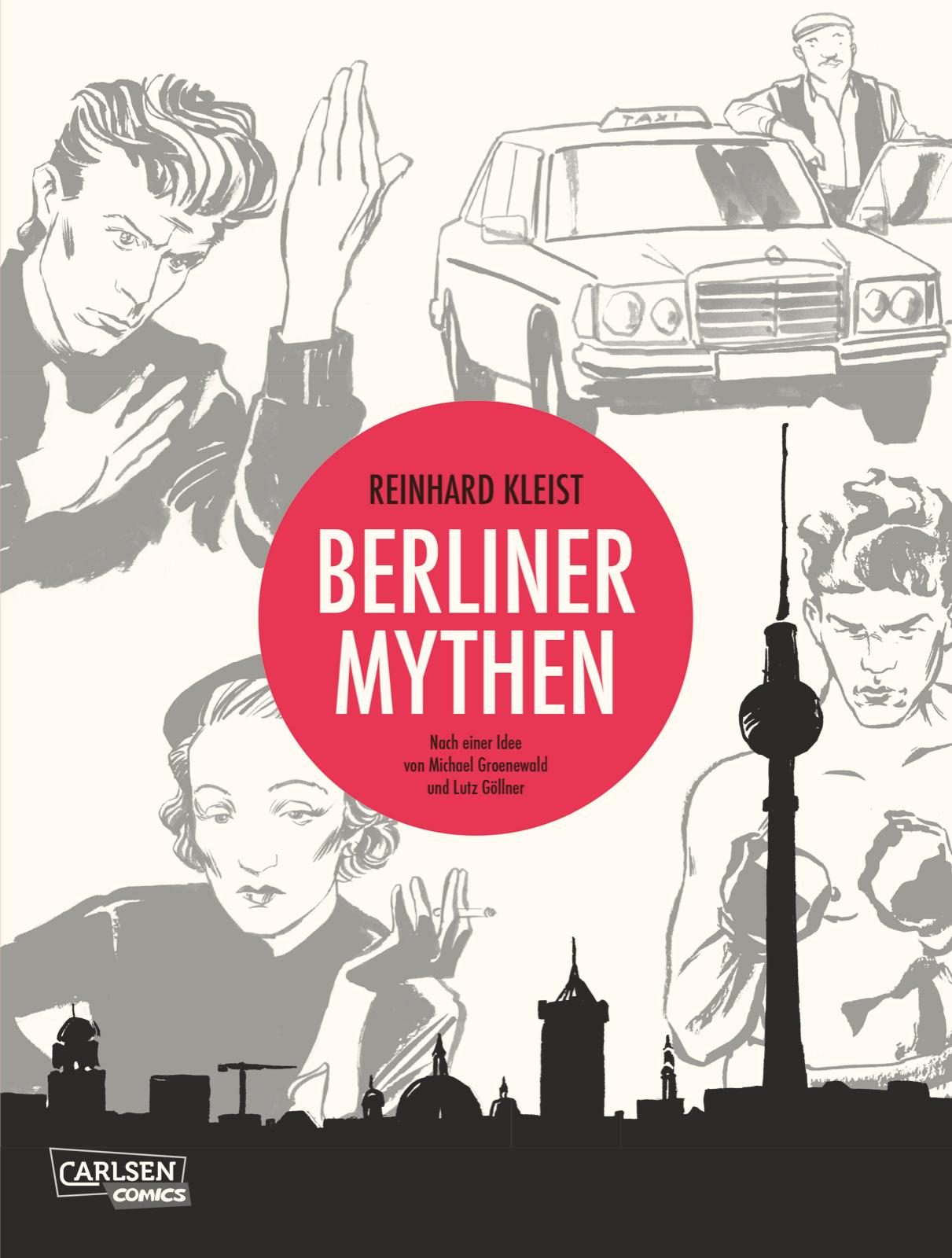 Vorderes Coverbild Berliner Mythen