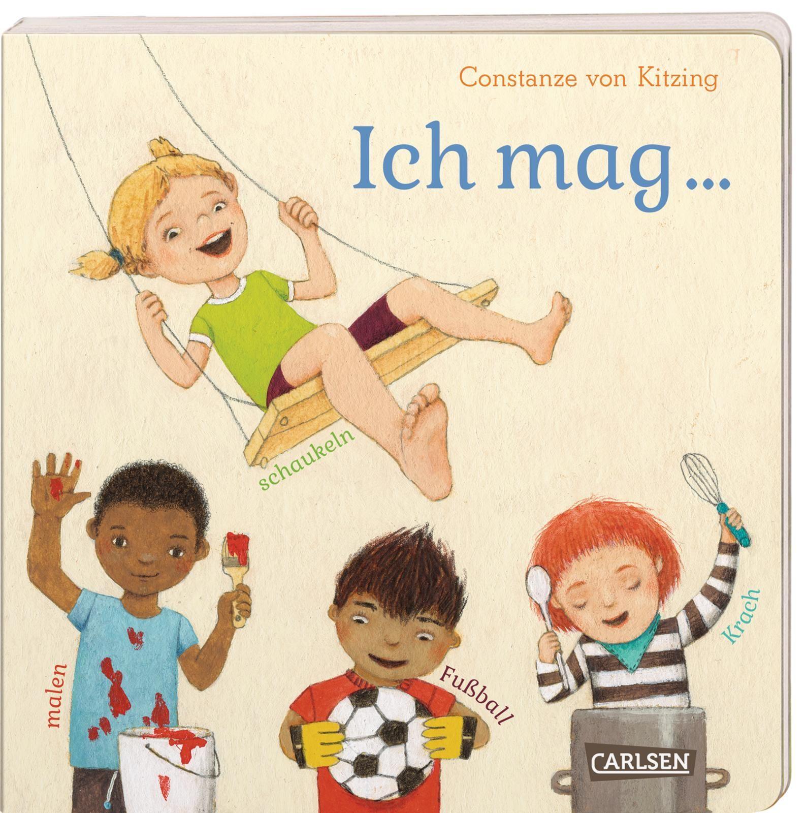Vorderes Coverbild Die Großen Kleinen: Ich mag ... schaukeln, malen, Fußball, Krach