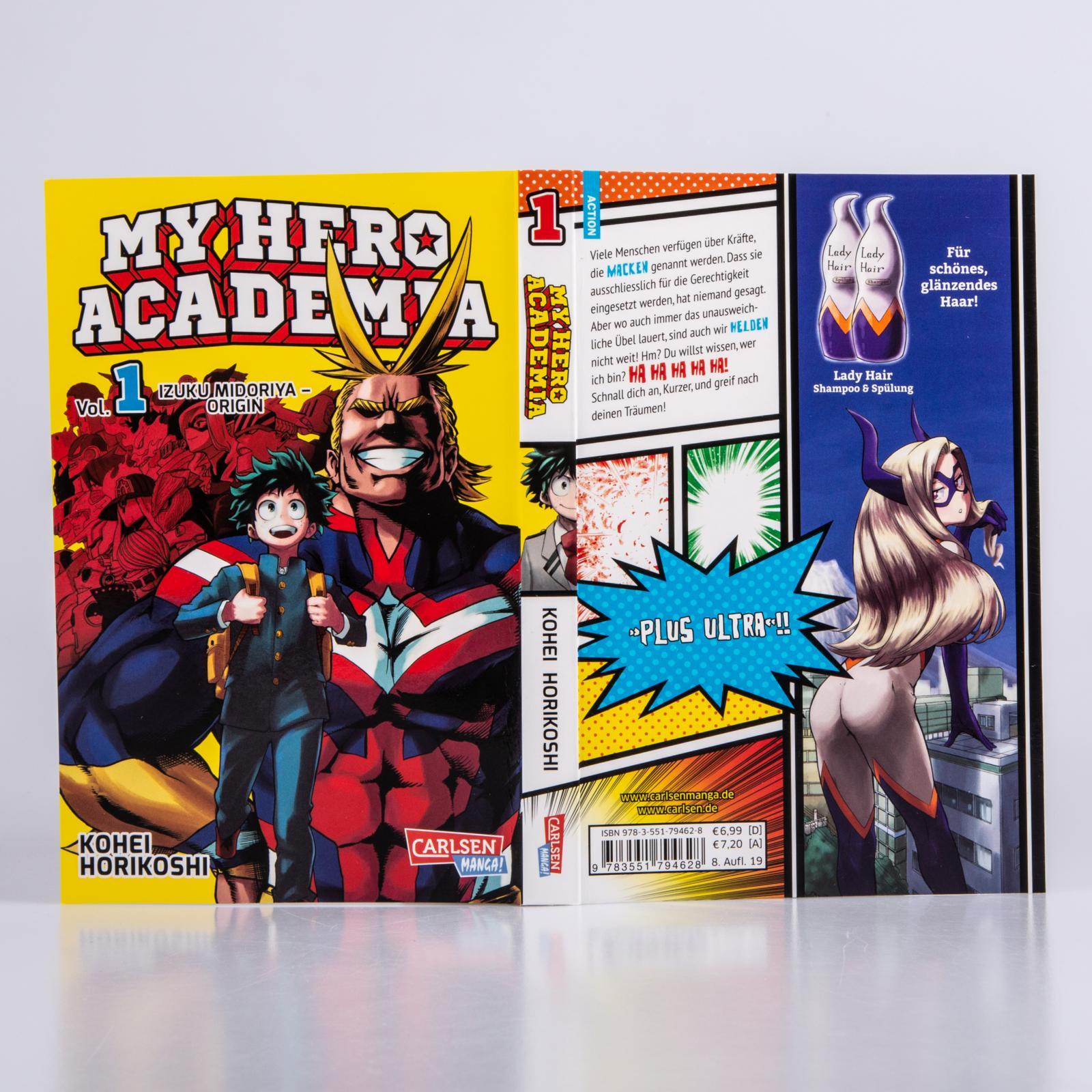 Beispielinhalt (Bild) My Hero Academia 01