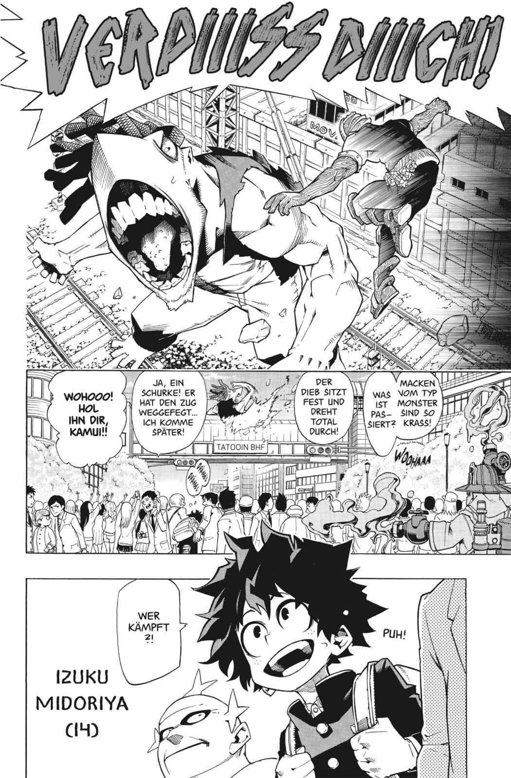 Beispielinhalt (Bild) My Hero Academia 01