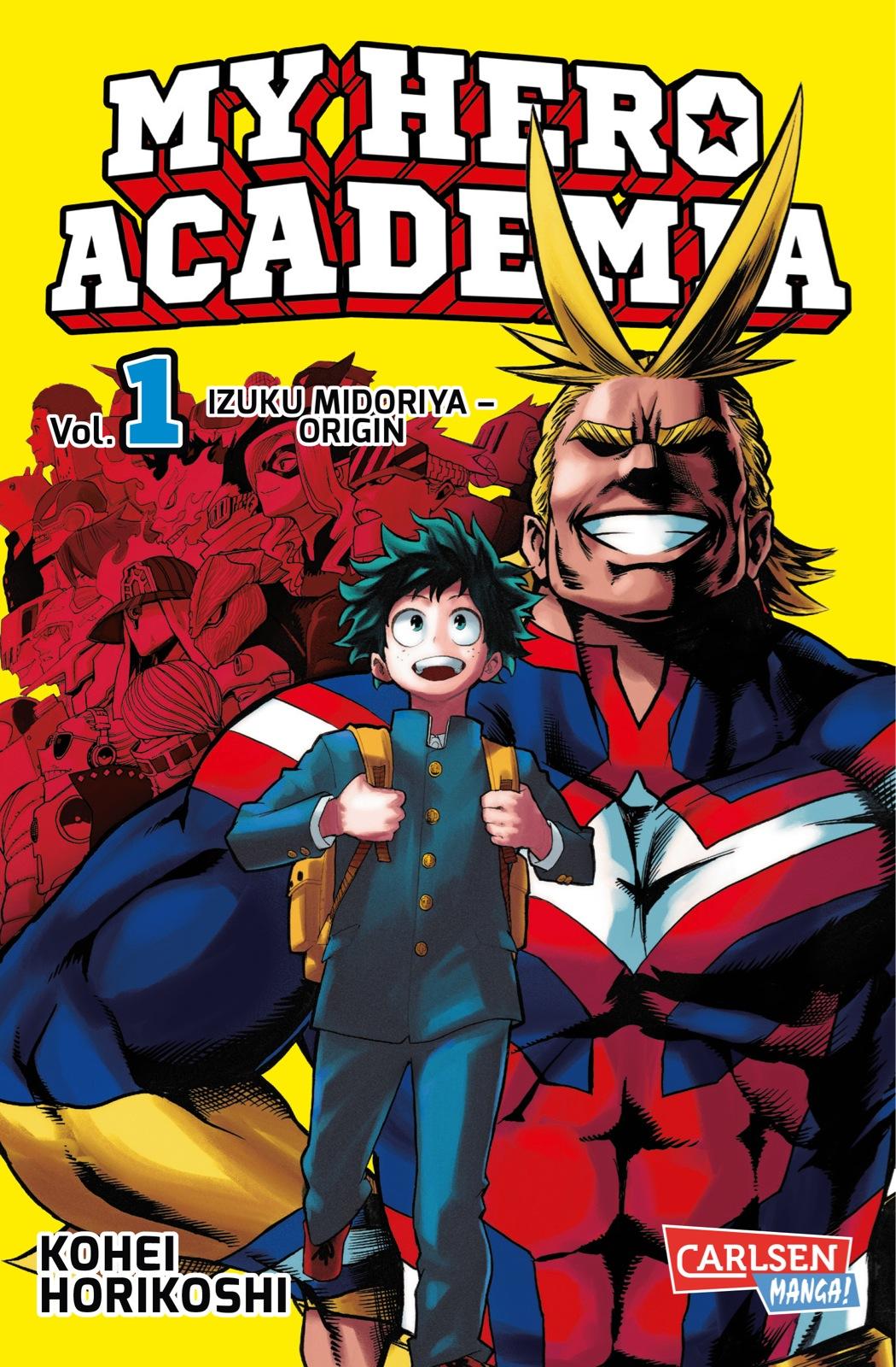 Vorderes Coverbild My Hero Academia 01
