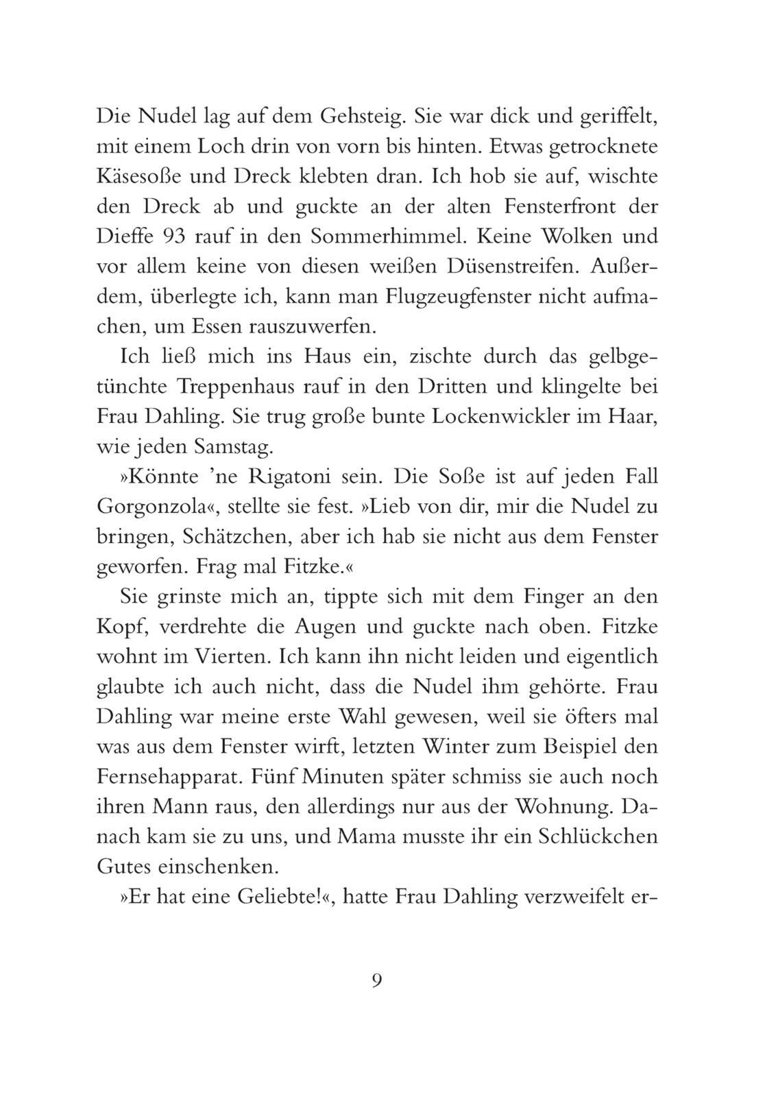 Beispielinhalt (Bild) Rico, Oskar und die Tieferschatten (Rico und Oskar 1)