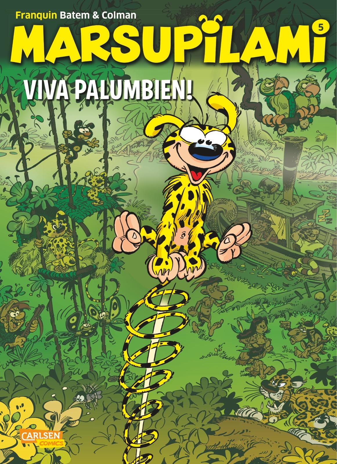 Vorderes Coverbild Marsupilami 05: Viva Palumbien!
