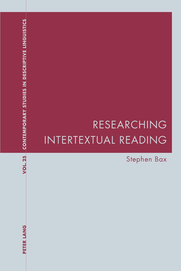 Vorderes Coverbild Researching Intertextual Reading