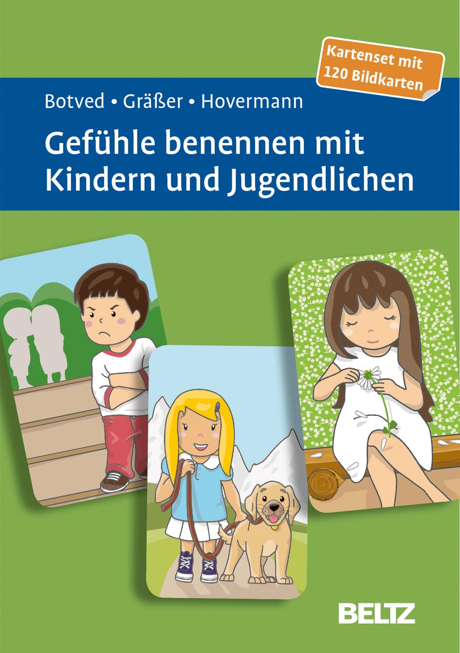 Vorderes Coverbild Gefühle benennen mit Kindern und Jugendlichen