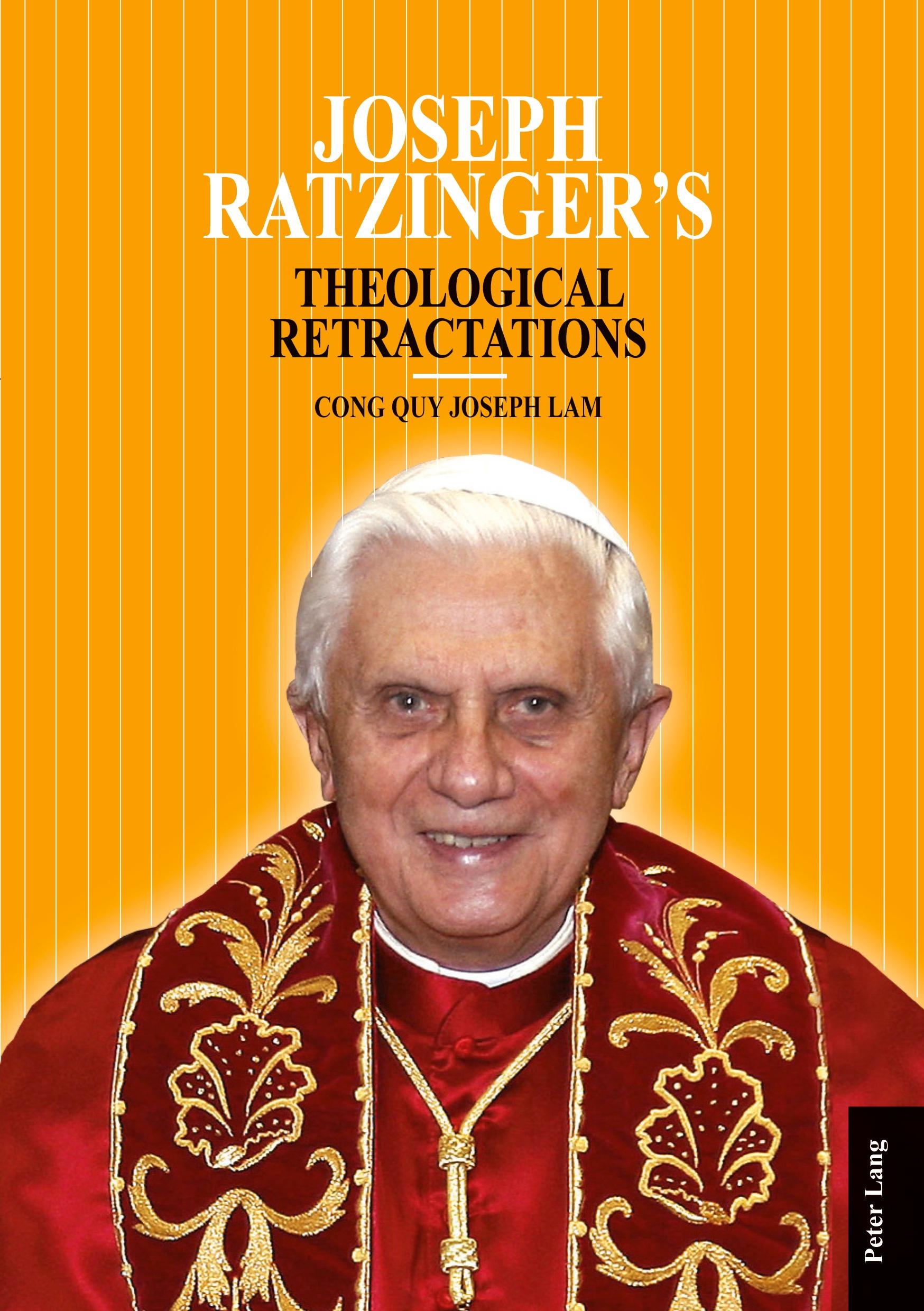 Vorderes Coverbild Joseph Ratzinger's Theological Retractations