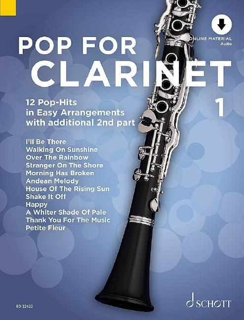 Vorderes Coverbild Pop For Clarinet 1