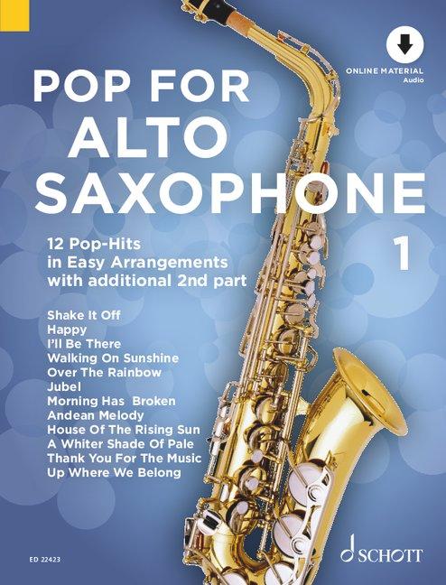 Vorderes Coverbild Pop For Alto Saxophone 1