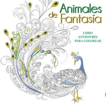 Vorderes Coverbild Animales de fantasía: Libro antiestrés para colorear