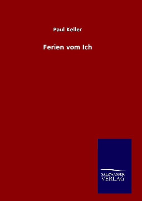 Vorderes Coverbild Ferien vom Ich